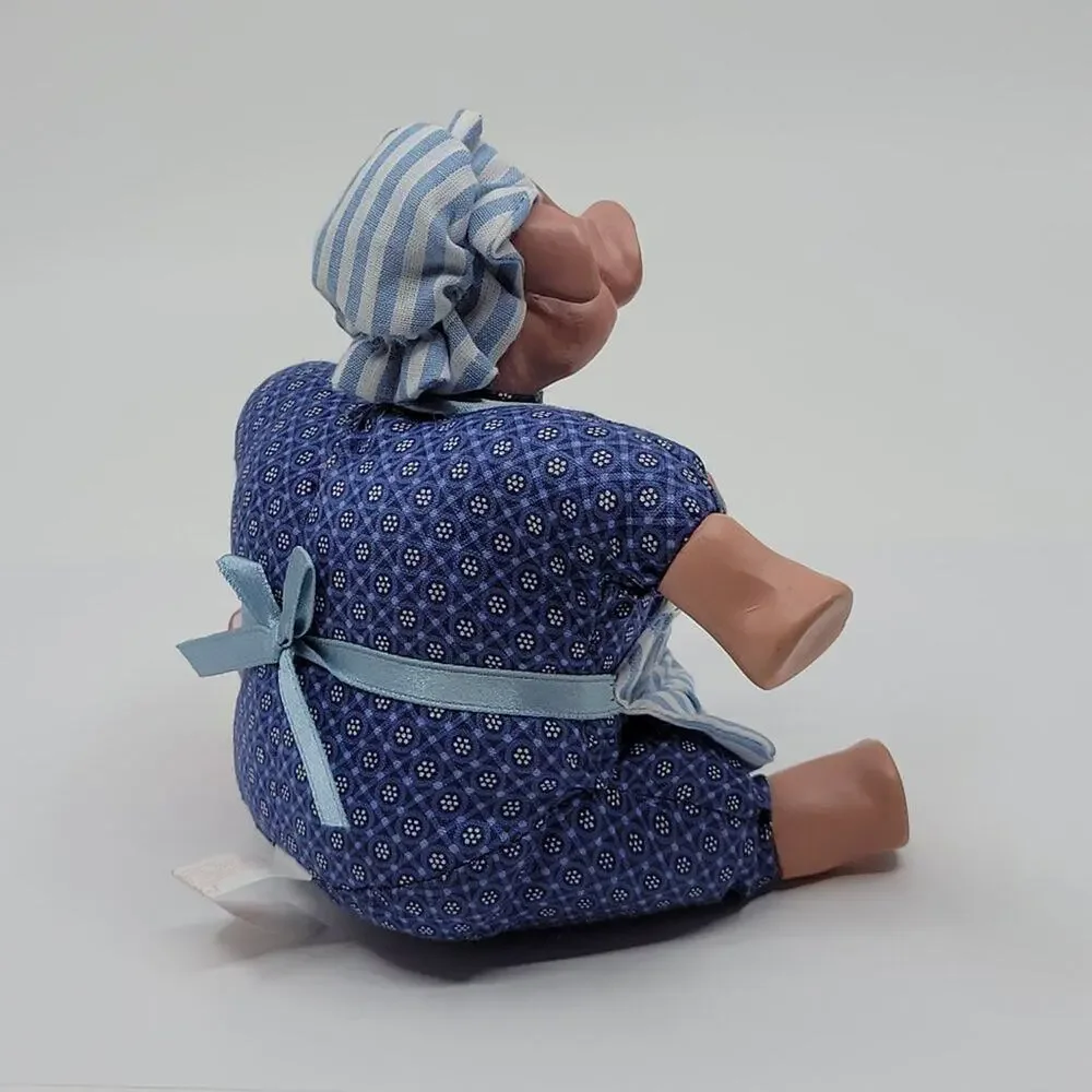 Russ Berrie K Kelly #2641 Country Pigletta mother pig w baby